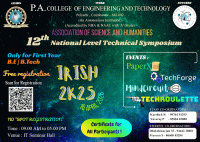 IRISH 2K26 Technical Symposium Poster